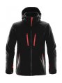 Heren Softshell Jas Patrol Stormtech XB-3 Black-Bright Red